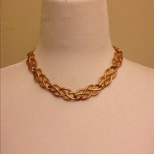 Anne Klein  80's necklace. Signed with Lion tag.